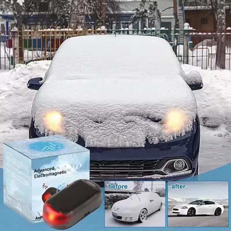 Windshield Snow Clearing Device