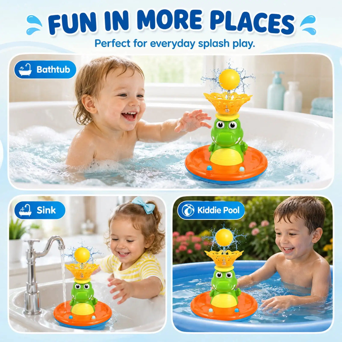 Crocodile Splash Bath Toy