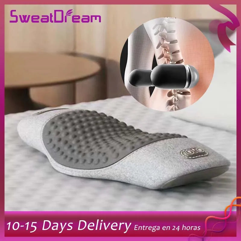 Hot Compression Vibrating Massage Pillow