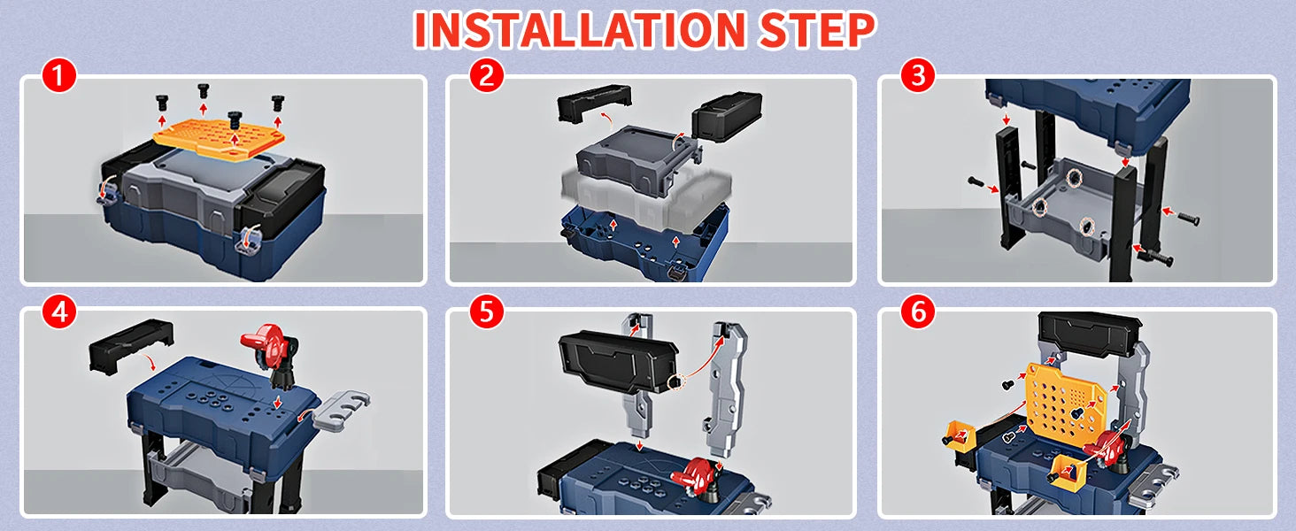 Toddler Transformable Construction Tool Kit