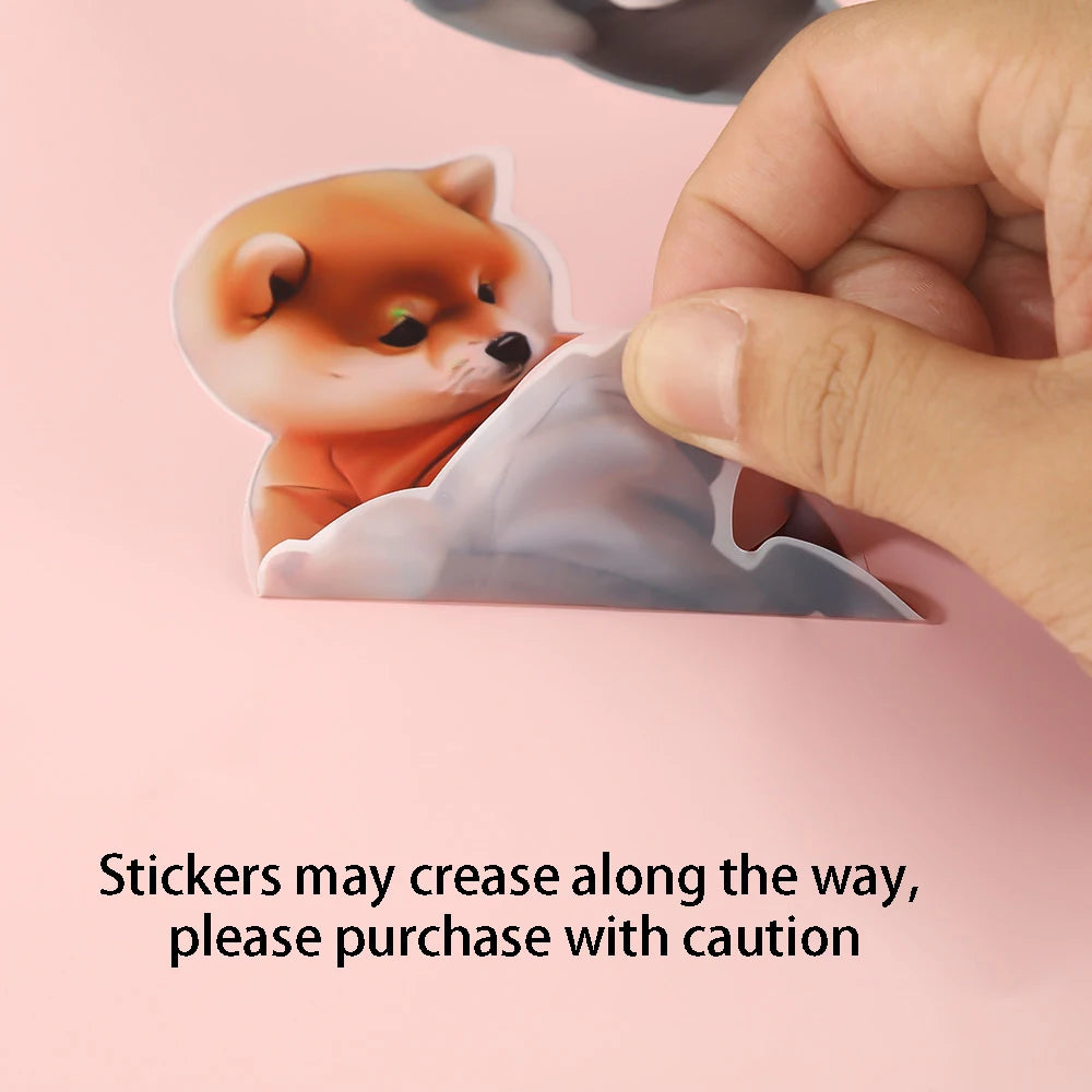 Cute Squeezeable Puppy Sticker