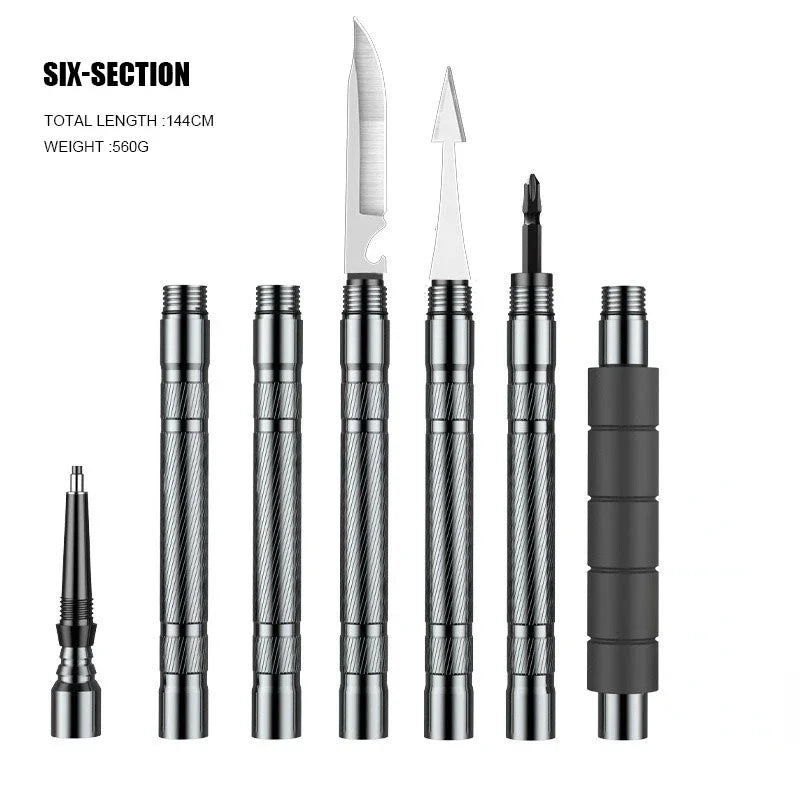 Multifunctional Aluminium Alloy Hiking Stick