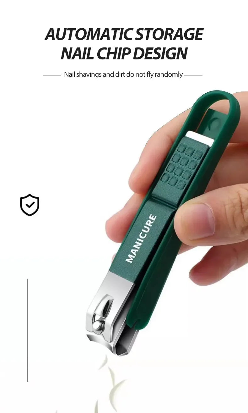 Automatic Storage Manicure Set
