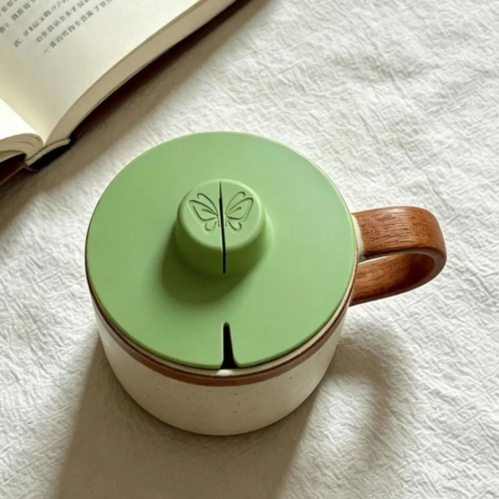 2-in-1 Silicone Mug Lid & Tea Bag Holder