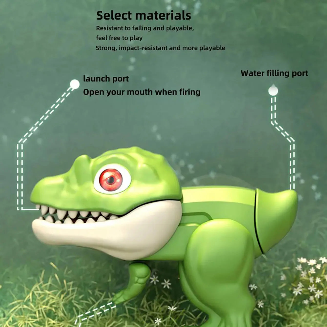 Dinosaur Water Spray Guns