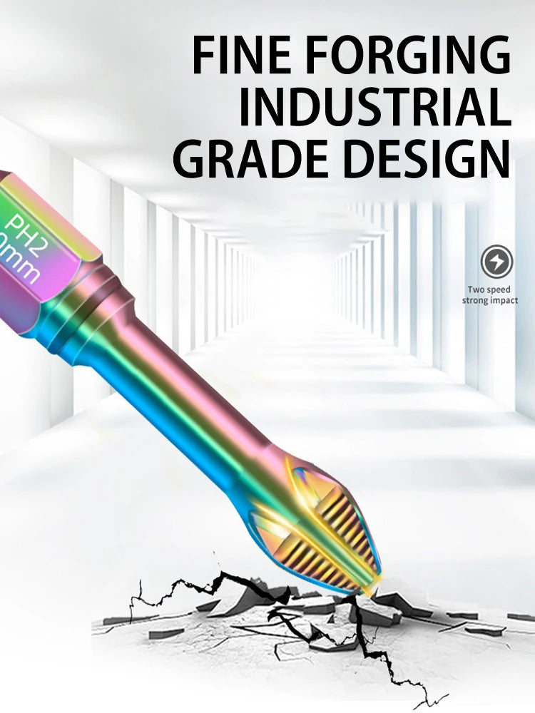 Magnetic Titanium Impact Anti-Slip Screw Head