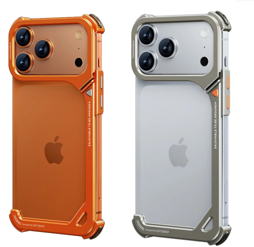 Metal Frameless Bumper iPhone17 Shield