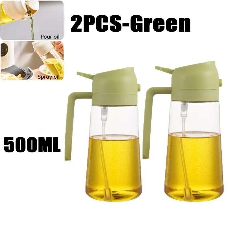 2 in 1 Oil Sprayer Bottle
