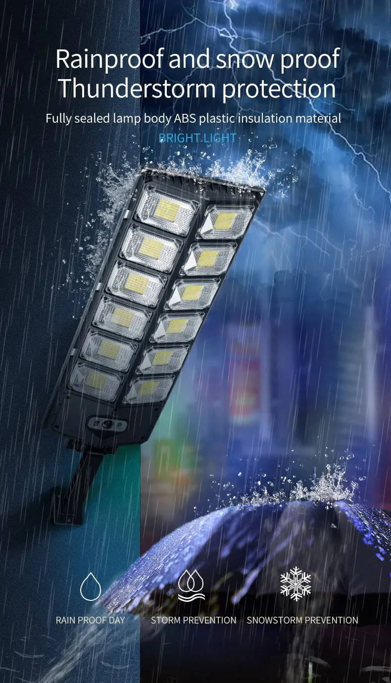 Solar Waterproof LED Street Light