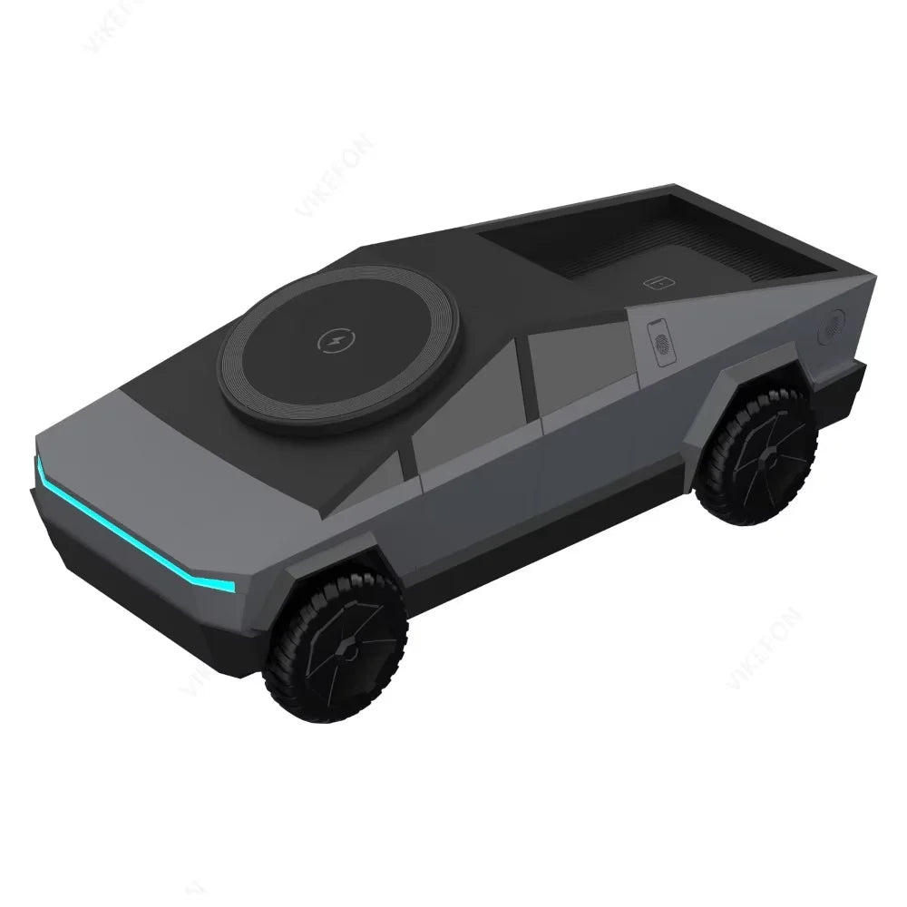 3 in 1 Cybertruck Magnetic Wireless Charger