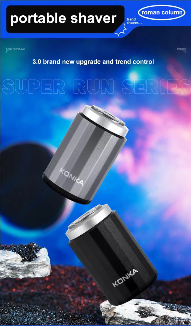 Rechargeable Mini Waterproof Electric Razor