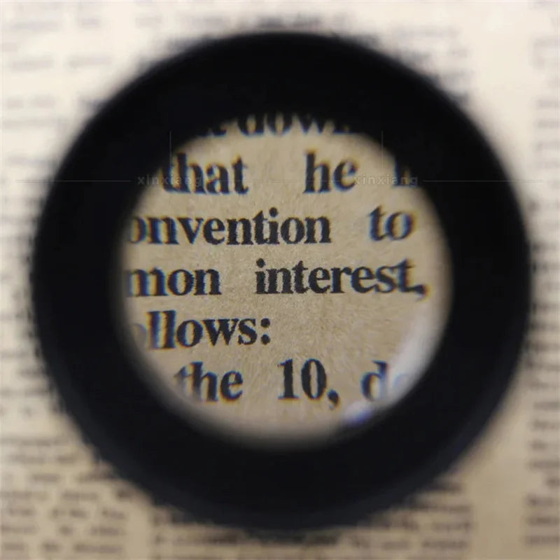 10X Cylindrical Telescope Magnifier