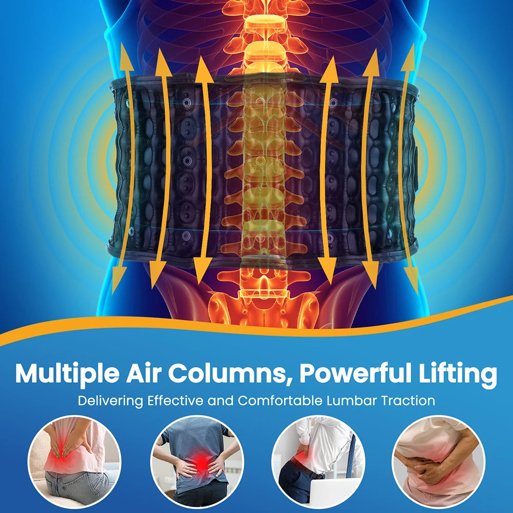 Inflatable Lumbar Pain Relief Belt