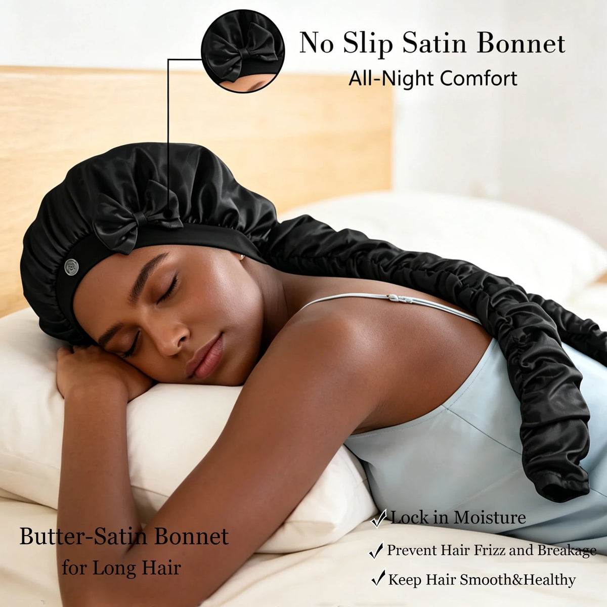 Satin Heatless Curling Bonnet