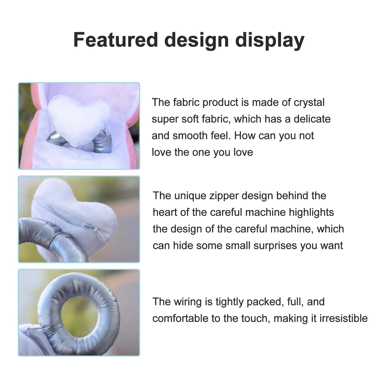 Plush Heart Ring Box