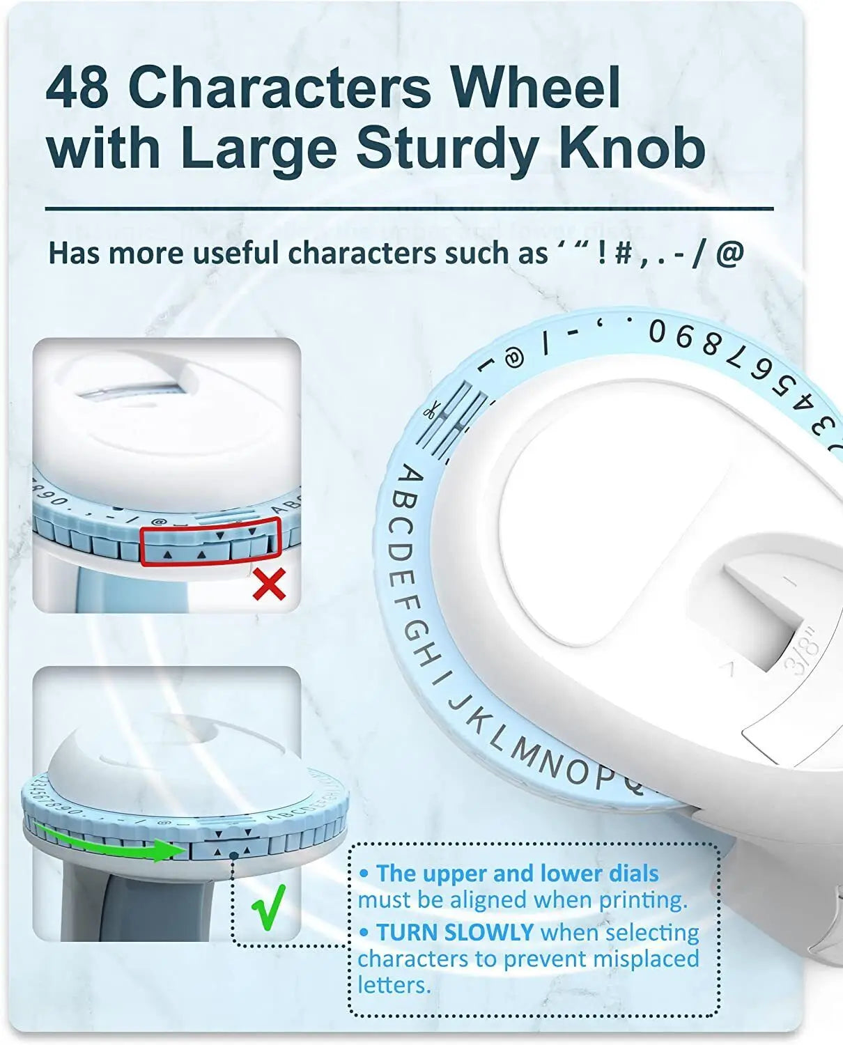 Portable Manual Label Printer