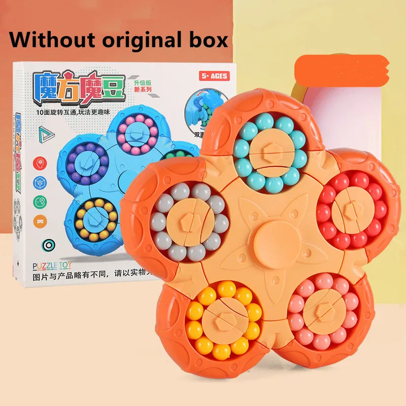 Colorful Rotating Bead Fidget Toy For Kids
