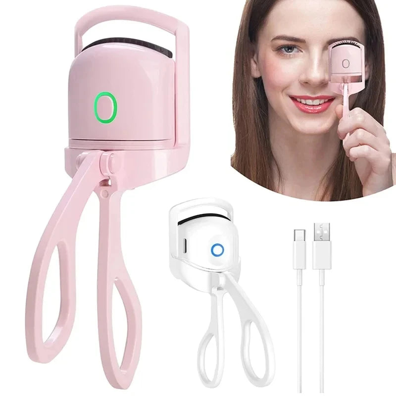 Rechargeable Eyelash Curler with LCD Display