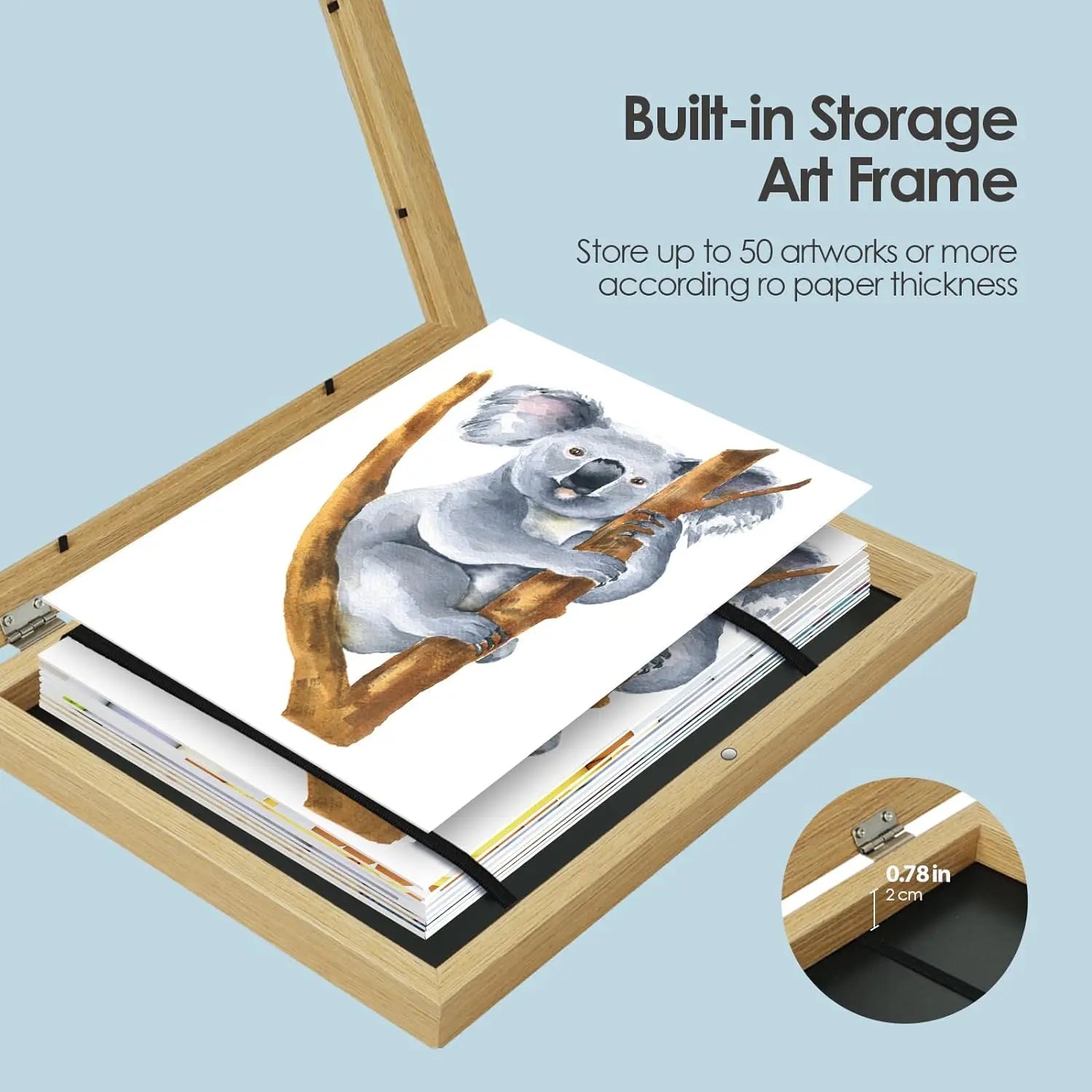 Wall Magnetic Display Frame