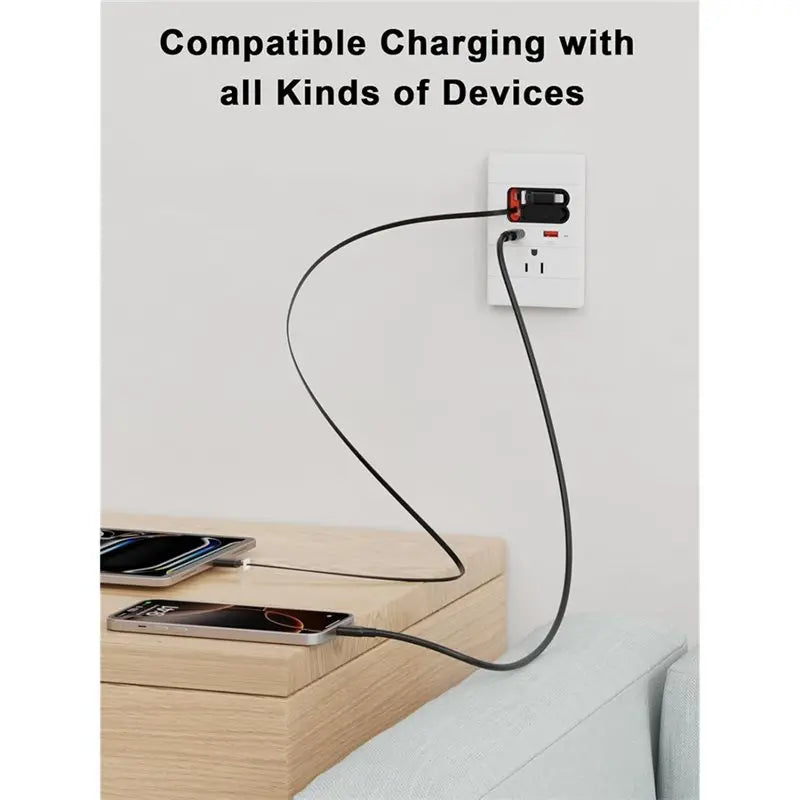 Multifunctional USB Wall Mounted American Socket