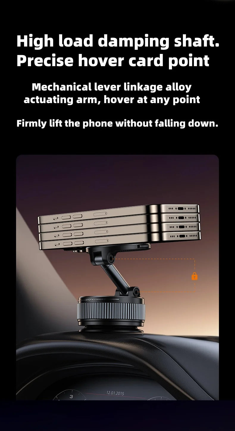 360° Rotatable Vacuum Magnetic Phone Holder