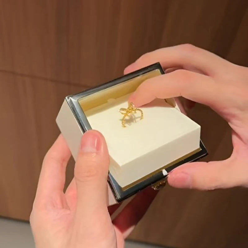 Creative Rotating Surprise Ring Box