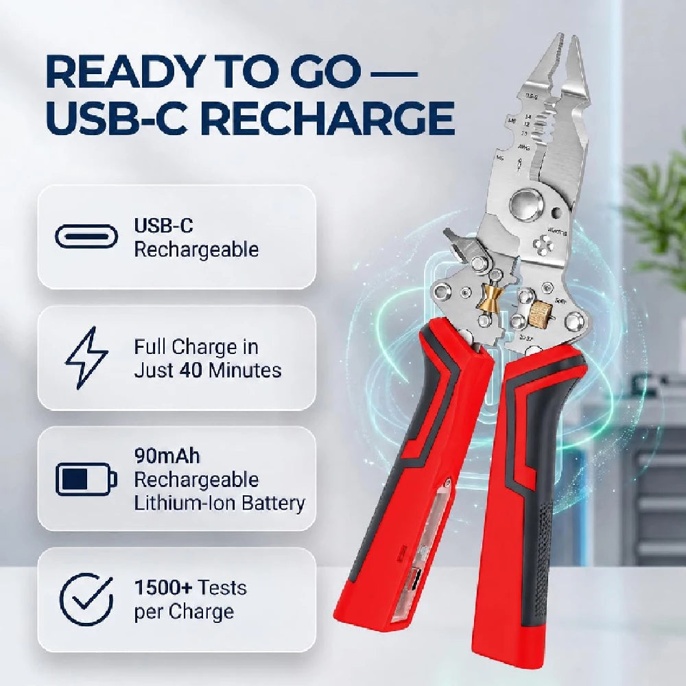 14-in-1 Foldable Multifunction Electrician Pliers