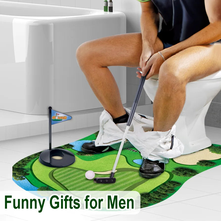 Toilet Golf Set Game