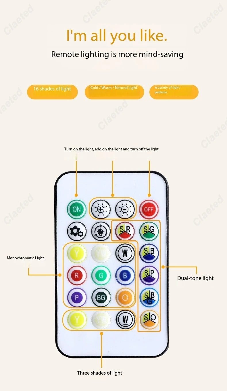 LED Water Ripple Projection Light