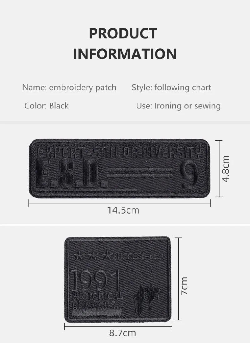 Self Adhesive Fabric Leather Patch