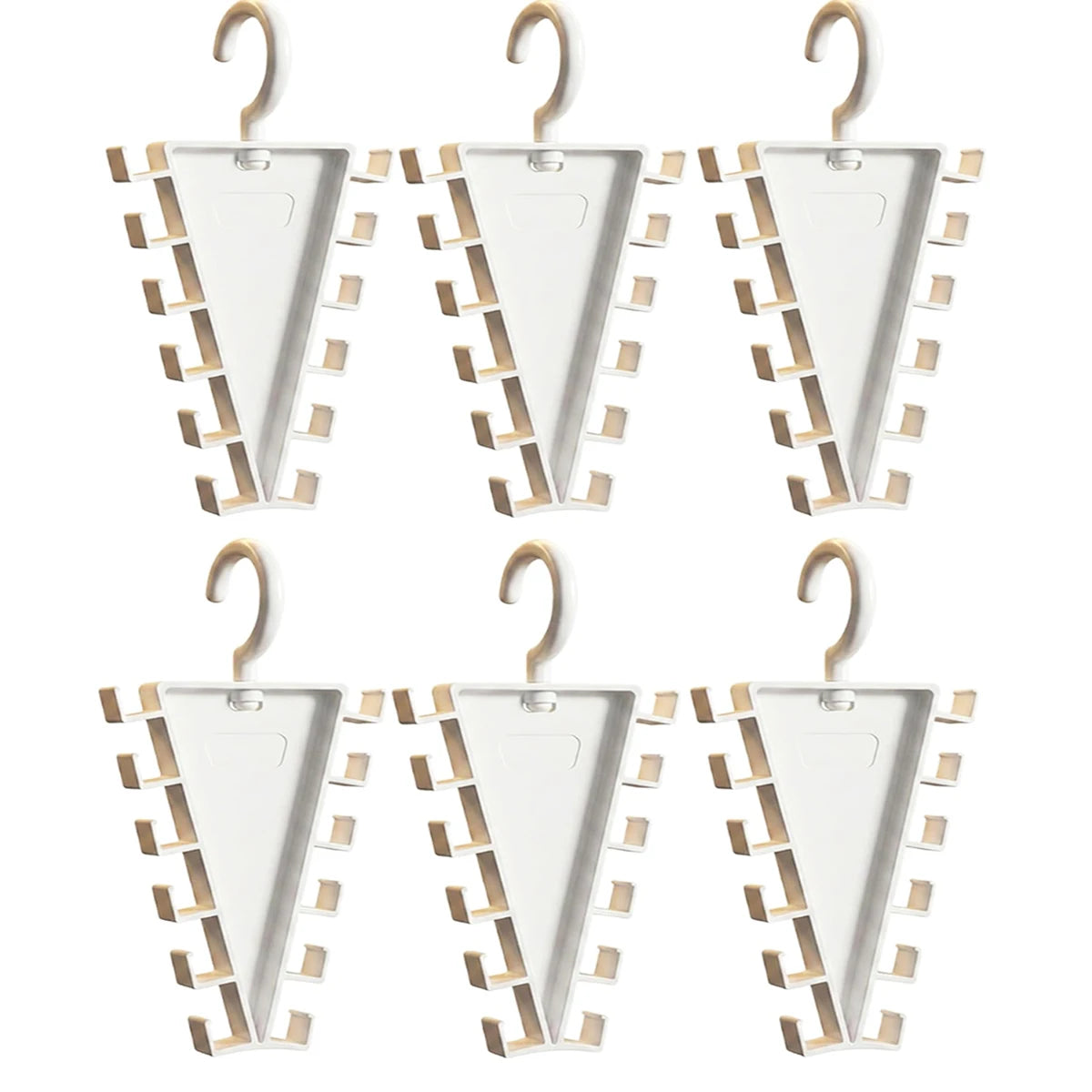 V-Shape Multi Hook Closet Hanger