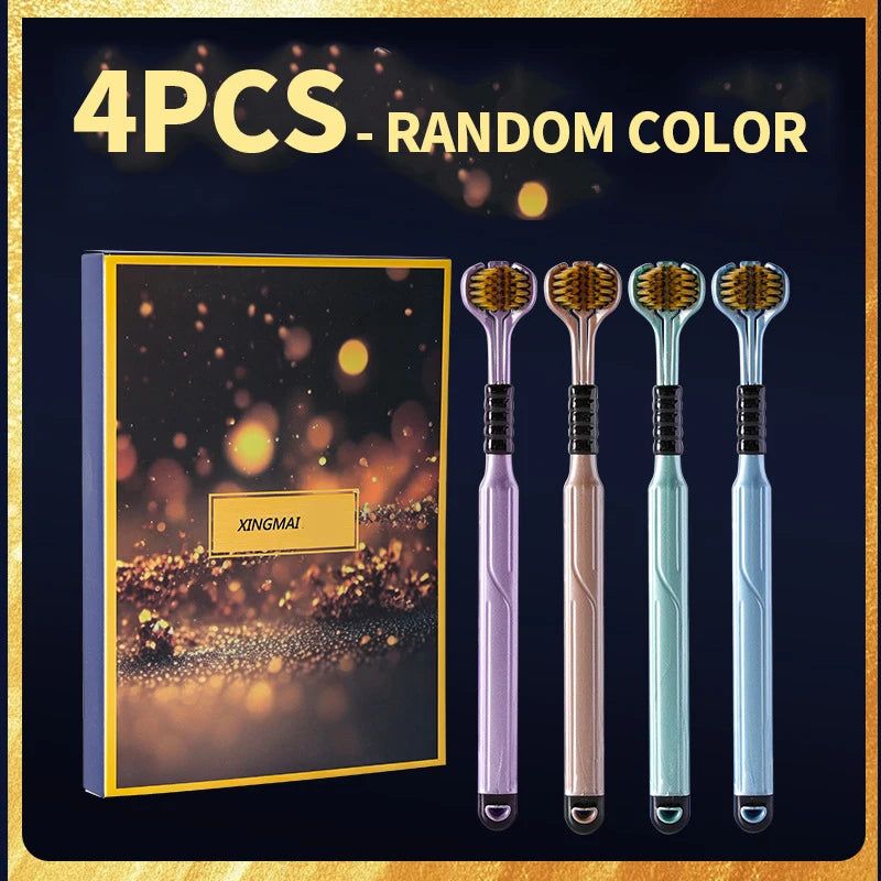 Sparkle Triple-Head Toothbrush