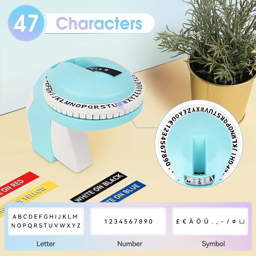 Portable Manual Label Printer
