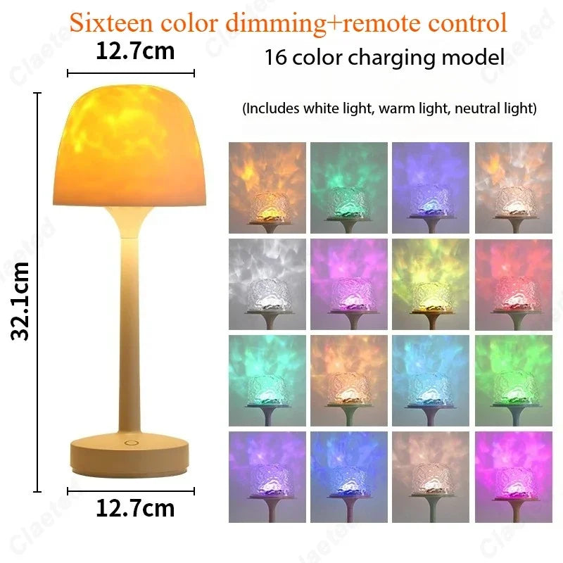 LED Water Ripple Projection Light