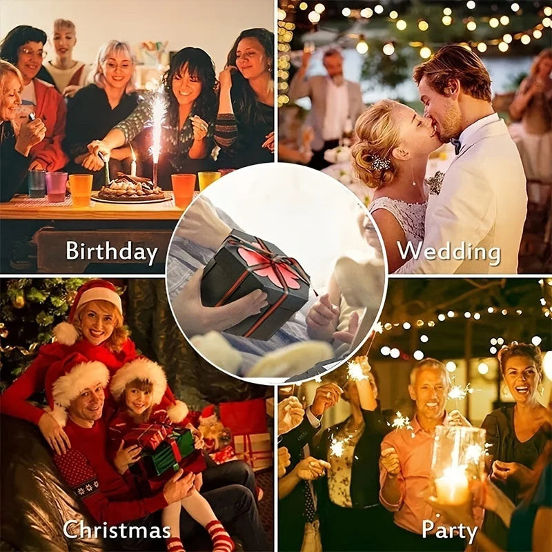 Hexagon Photo Explosion Box