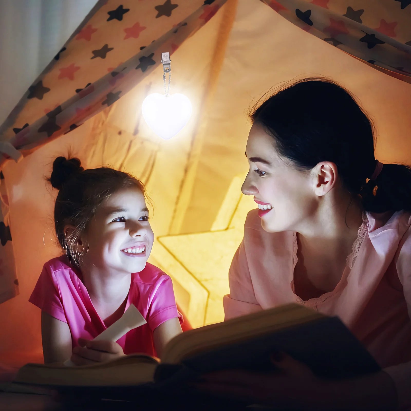 Romantic Heart Sensor Pocket Light