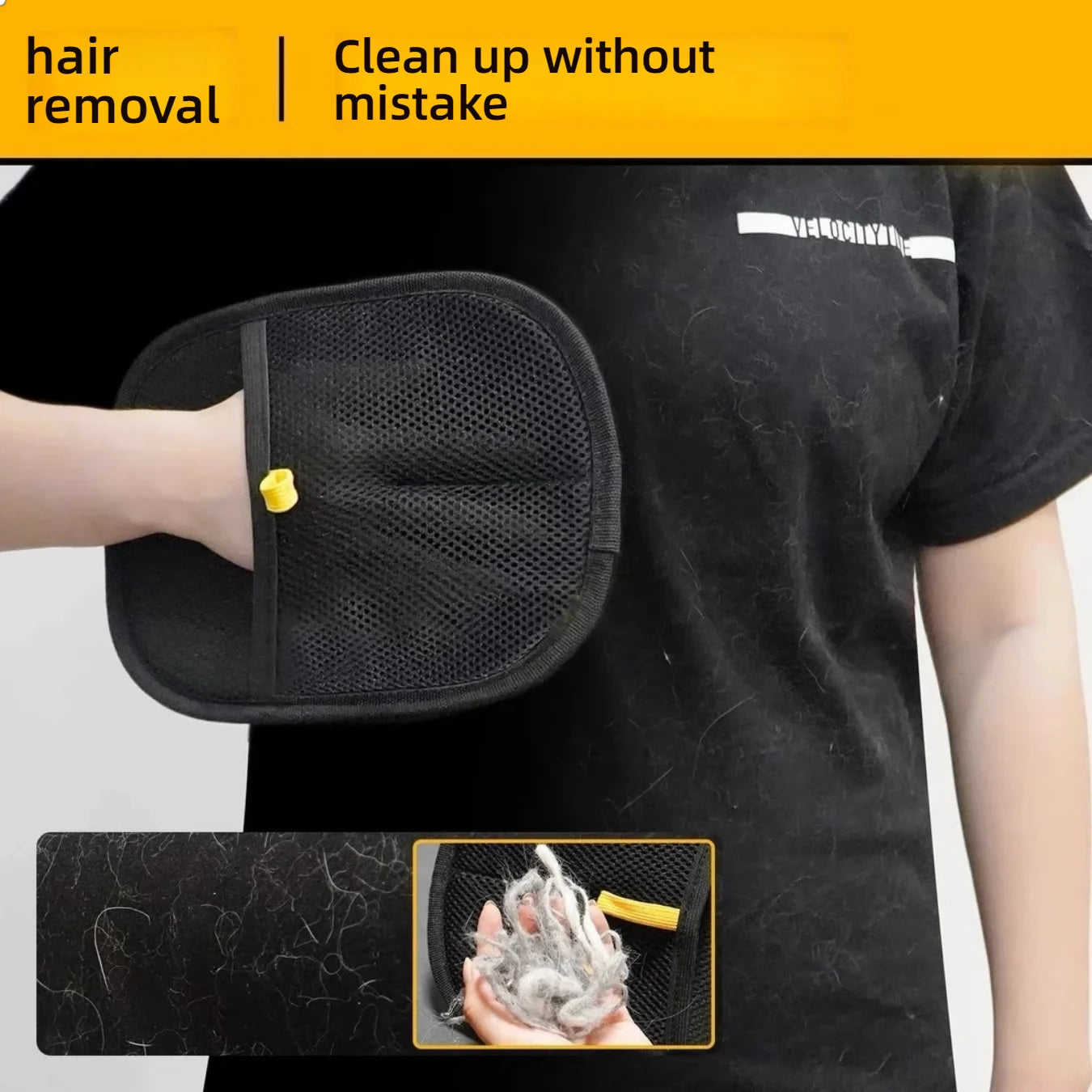 GroomEase Pet Hair Remover Glove