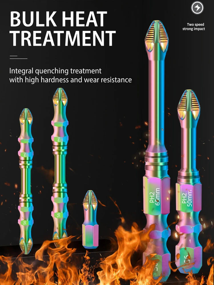 Magnetic Titanium Impact Anti-Slip Screw Head