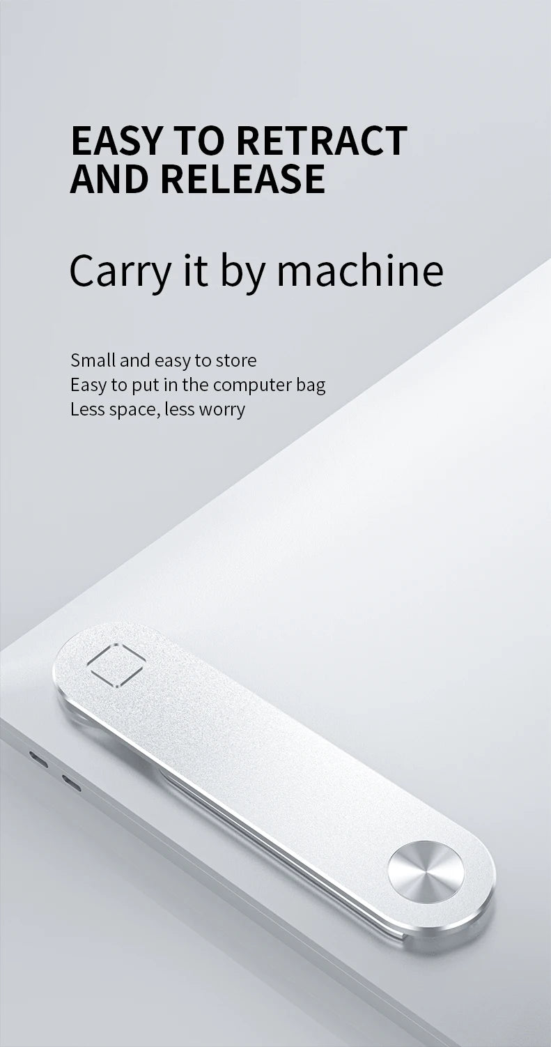 Magnetic Laptop Phone Holder