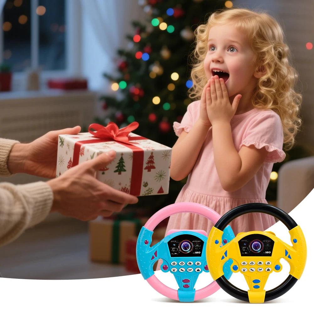Kids Interactive Racing Steering Wheel Toy