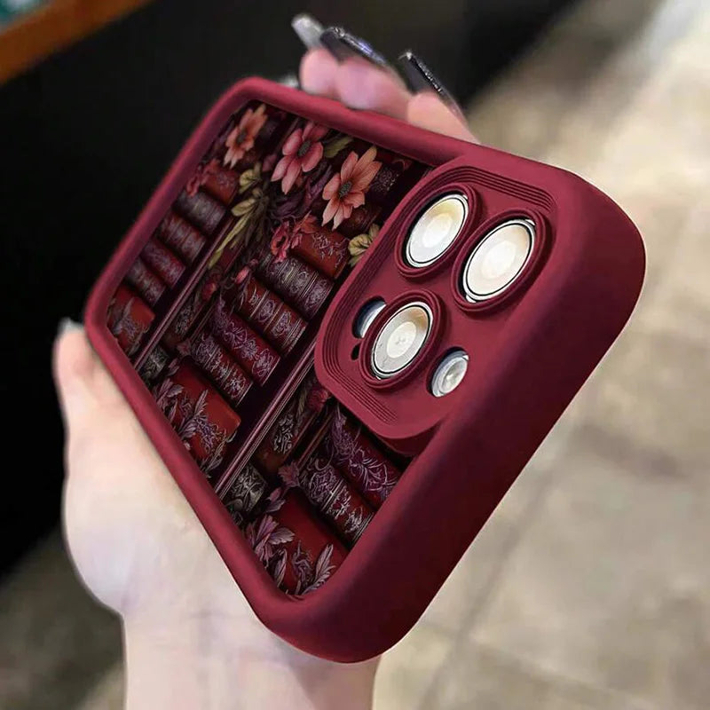 Shockproof Bookshelf iPhone Case