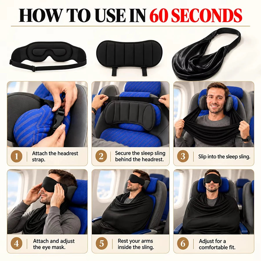3-in-1 Travel Sleep Support Kit