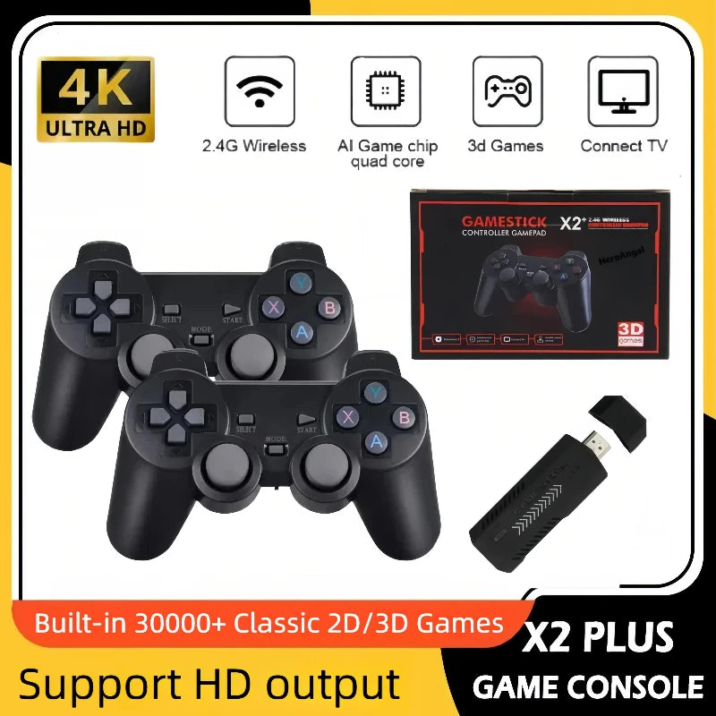 4K HDMI Retro Game Stick With Controller