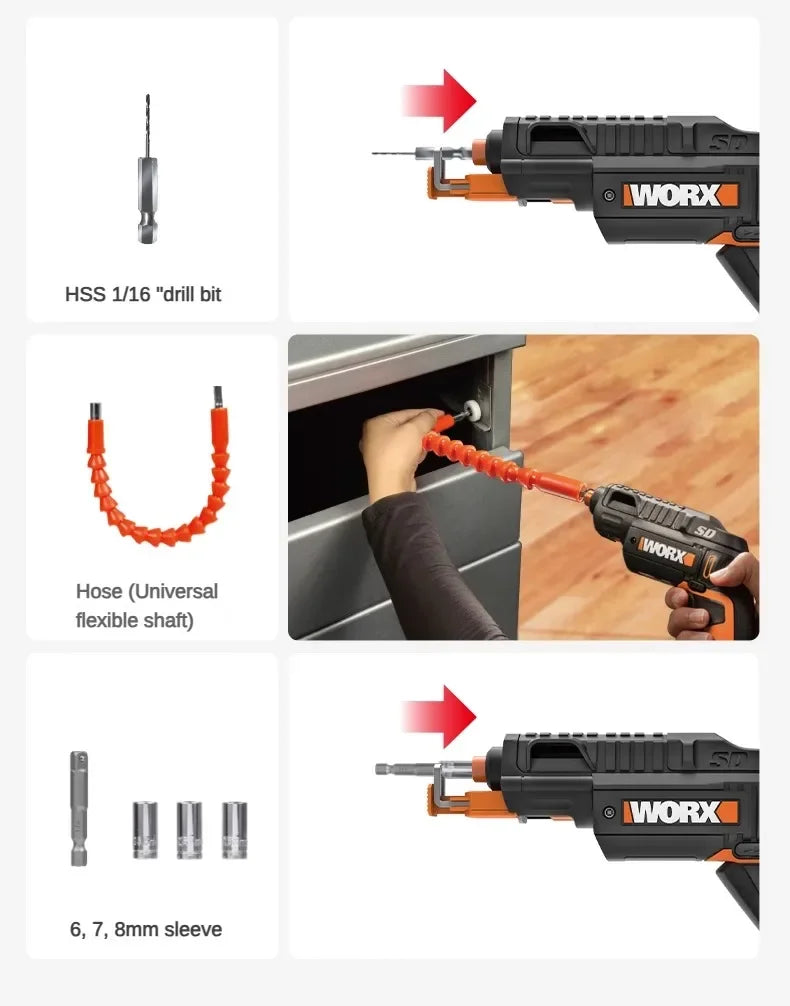 Mini Cordless Electric Screwdriver Gun