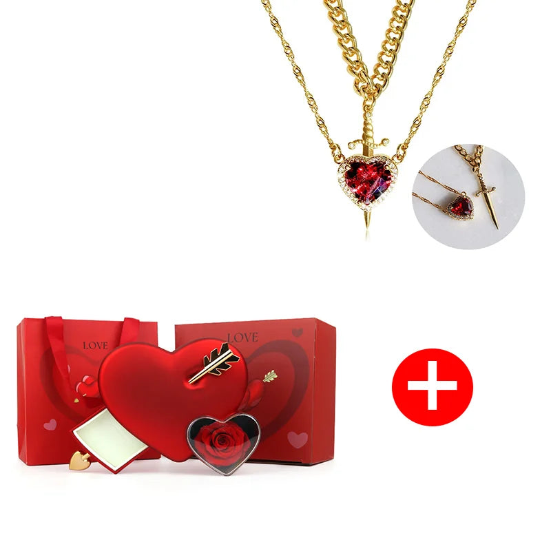 Amour Heart Jewelry Gift Case