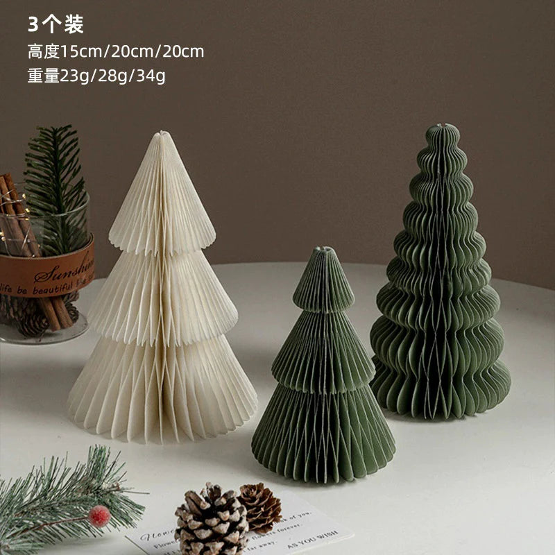 Foldable Paper Honeycomb Christmas Tree