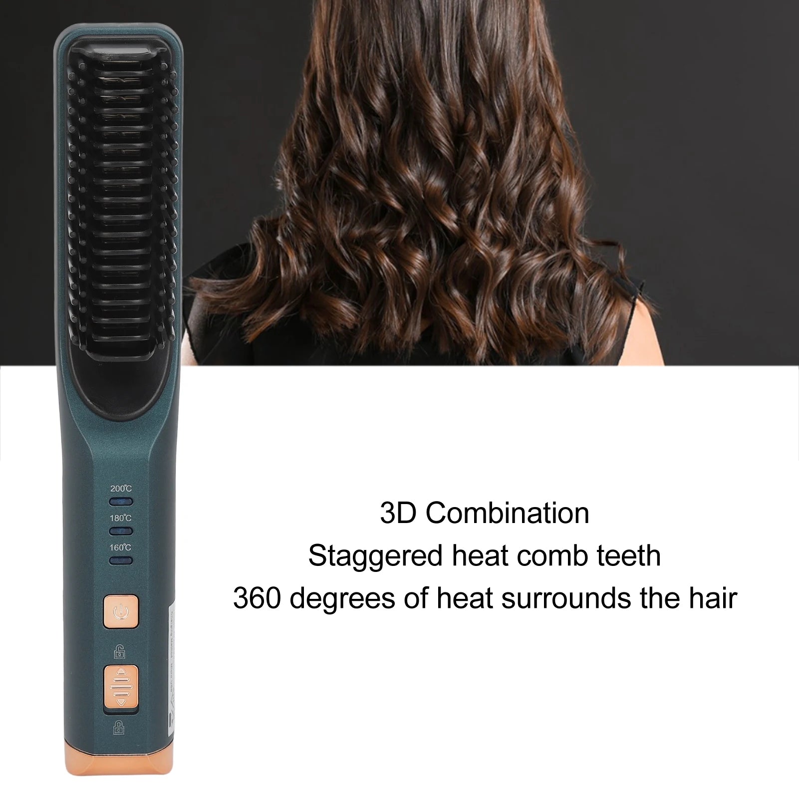 Multifunctional Cordless Hair Straightener