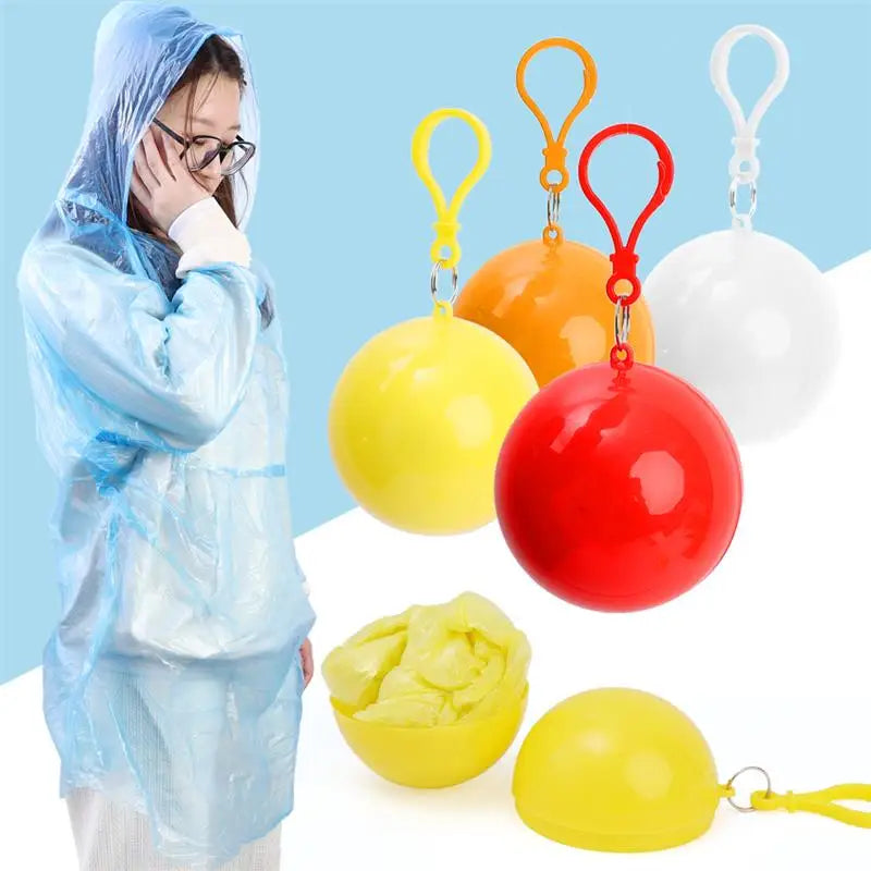Mini  Disposable Raincoats Ball