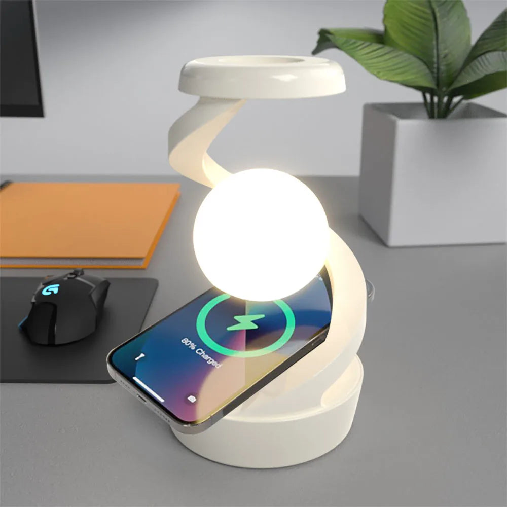 Spiral LED Ambient Table Lamp