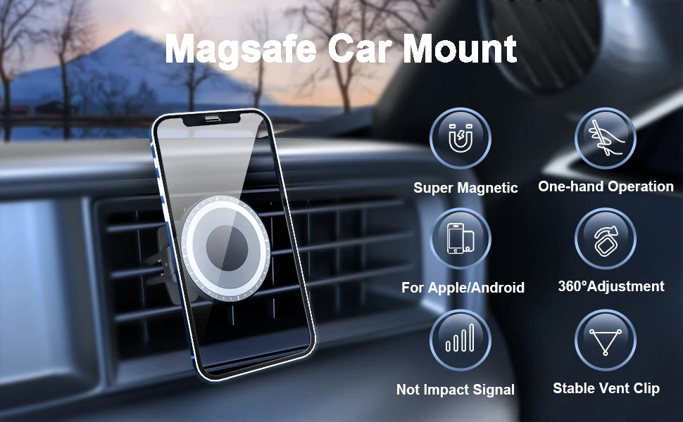 Magsafe Car Air Vent Mount Phone Holder
